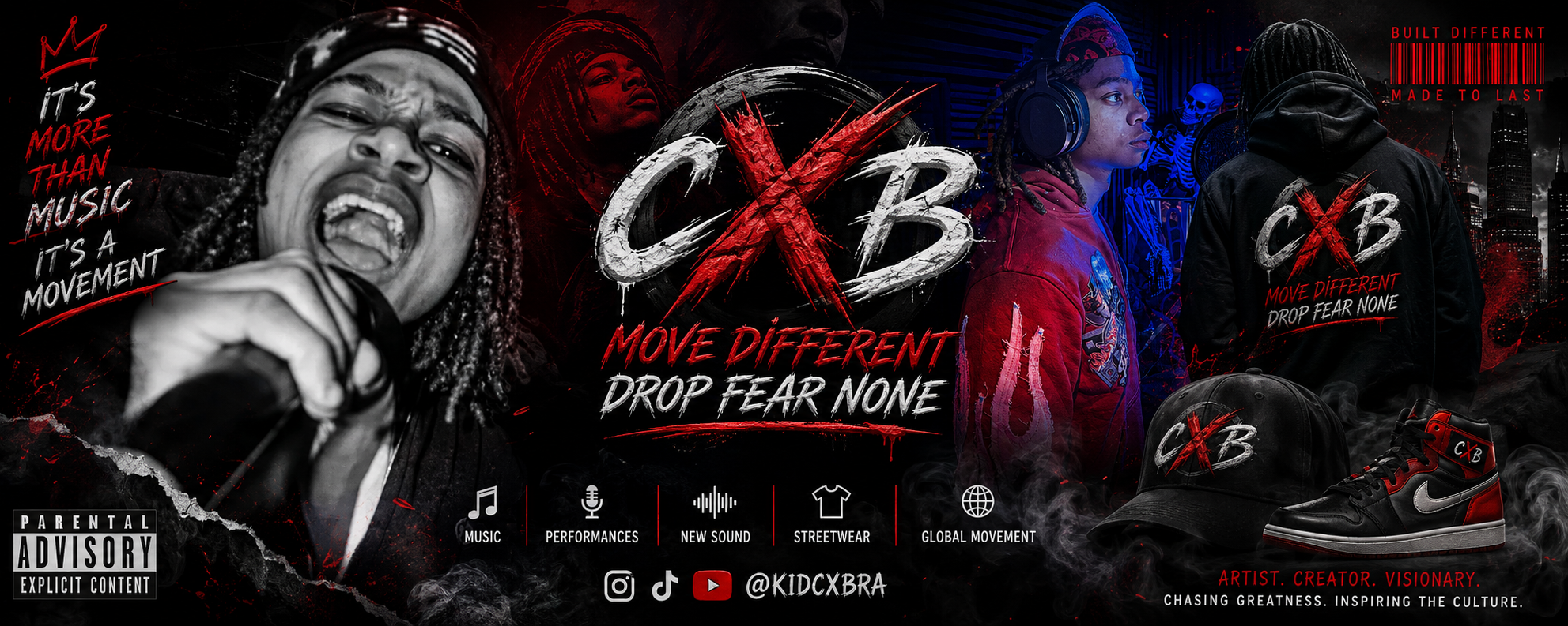 CXB — Move Different, Drop Fear None