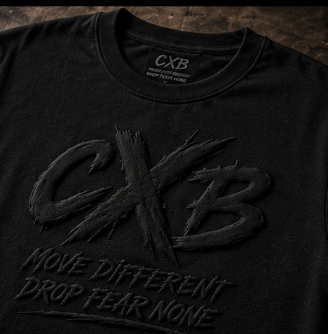 CXB embossed t-shirt
